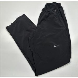 Nike Mens Dri-Fit Stretch Woven Lightweight Running Pants 519809 Black Size M